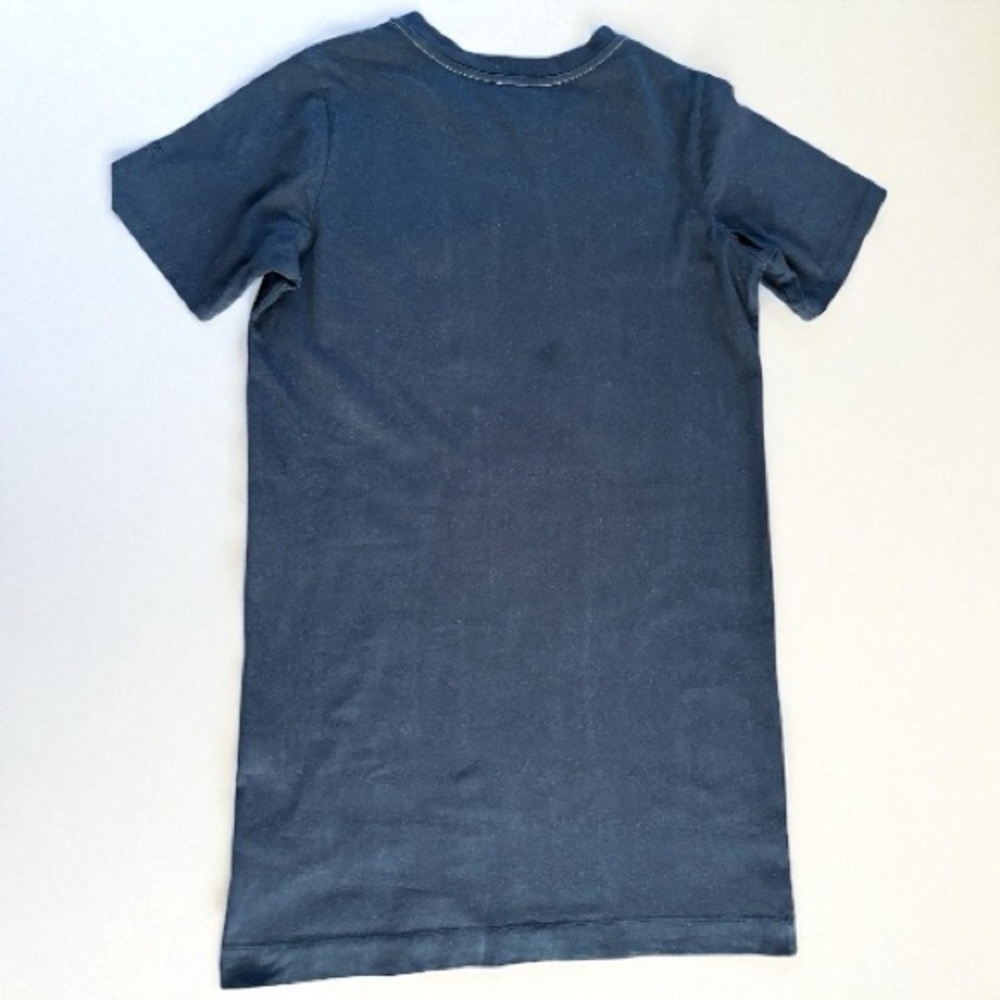 EVERLANE The Organic Cotton Weekend Tee Dress in Black (S) - Picture 3 of 8